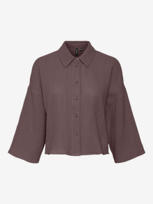 Vero Moda VMNATALI Hemd -Plum Truffle - 10279685