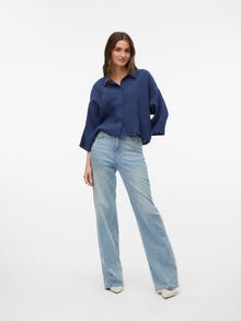 Vero Moda VMNATALI Shirt -Navy Blazer - 10279685