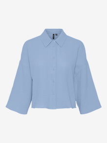 Vero Moda VMNATALI Hemd -Chambray Blue - 10279685