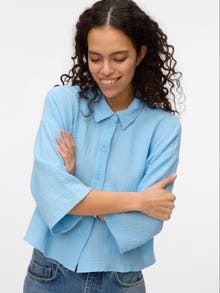 Vero Moda VMNATALI Skjorta -Airy Blue - 10279685