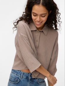 Vero Moda VMNATALI Hemd -Moon Rock - 10279685