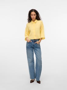 Vero Moda VMNATALI Overhemd -Pale Banana - 10279685