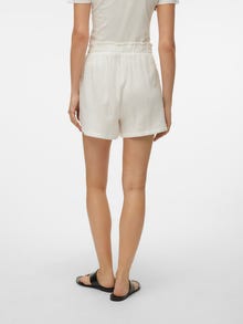 Vero Moda VMNATALI Hlače kratke dolžine -Snow White - 10279687