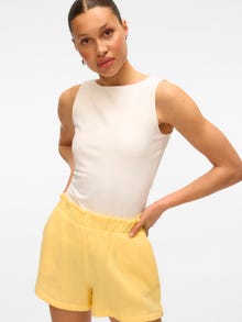 Vero Moda VMNATALI Shortsit -Pale Banana - 10279687