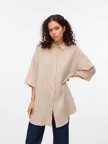 Vero Moda VMNATALI Hemd -Silver Lining - 10279688