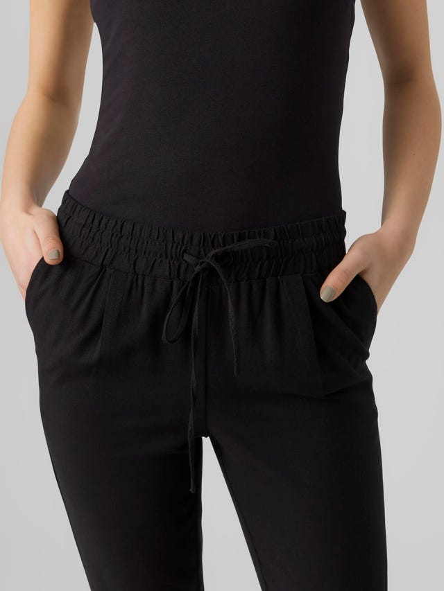 Vero Moda VMJESMILO Taille moyenne Pantalons - 10279691