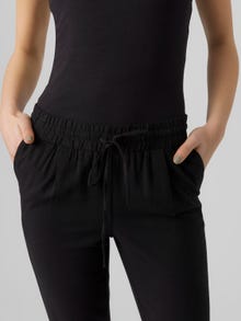 Vero Moda VMJESMILO Mid waist Trousers -Black - 10279691