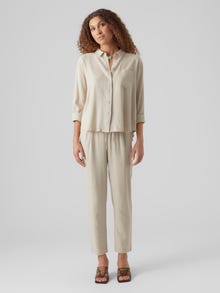 Vero Moda VMJESMILO Mittlere Taille Hose -Silver Lining - 10279691