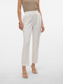 Vero Moda VMJESMILO Vidutinio aukščio juosmuo Kelnės -Snow White - 10279691
