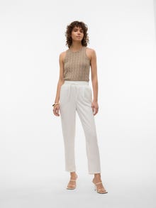 Vero Moda VMJESMILO Vidutinio aukščio juosmuo Kelnės -Snow White - 10279691