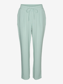 Vero Moda VMJESMILO Mid waist Trousers -Silt Green - 10279691