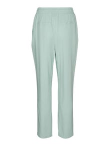 Vero Moda VMJESMILO Mid waist Trousers -Silt Green - 10279691