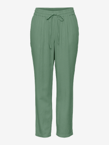 Vero Moda VMJESMILO Mittlere Taille Hose -Hedge Green - 10279691