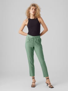Vero Moda VMJESMILO Mittlere Taille Hose -Hedge Green - 10279691