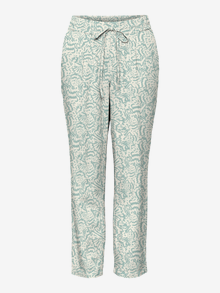 Vero Moda VMJESMILO Vidutinio aukščio juosmuo Kelnės -Silt Green - 10279691