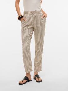Vero Moda VMJESMILO Cintura media Pantalones -Silver Lining - 10279691