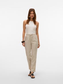 Vero Moda VMJESMILO Cintura media Pantalones -Silver Lining - 10279691