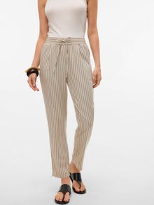 Vero Moda VMJESMILO Cintura media Pantalones -Silver Lining - 10279691