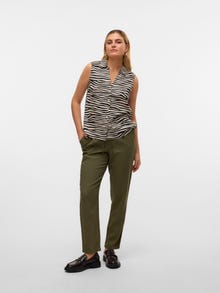 Vero Moda VMJESMILO Taille moyenne Pantalons -Kalamata - 10279691