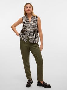 Vero Moda VMJESMILO Taille moyenne Pantalons -Kalamata - 10279691