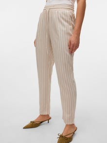Vero Moda VMJESMILO Mid waist Broek -Silver Lining - 10279691