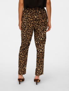 Vero Moda VMJESMILO Mittlere Taille Hose -Tigers Eye - 10279691
