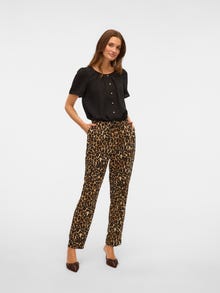 Vero Moda VMJESMILO Mittlere Taille Hose -Tigers Eye - 10279691