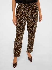 Vero Moda VMJESMILO Mittlere Taille Hose -Tigers Eye - 10279691