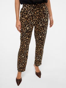 Vero Moda VMJESMILO Mid waist Broek -Tigers Eye - 10279691