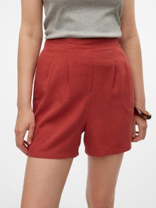 Vero Moda VMJESMILO Shorts -Barn Red - 10279694