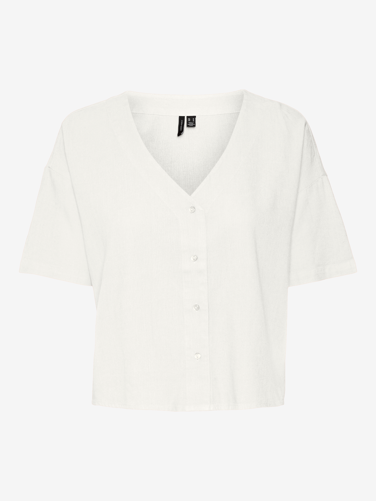 Vero Moda Tavapärane lõige Särgikrae Laiad varrukad Särk -Snow White - 10279696