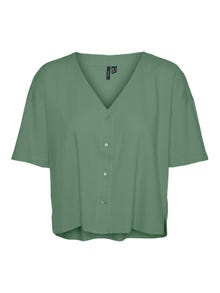Vero Moda VMJESMILO Shirt -Hedge Green - 10279696