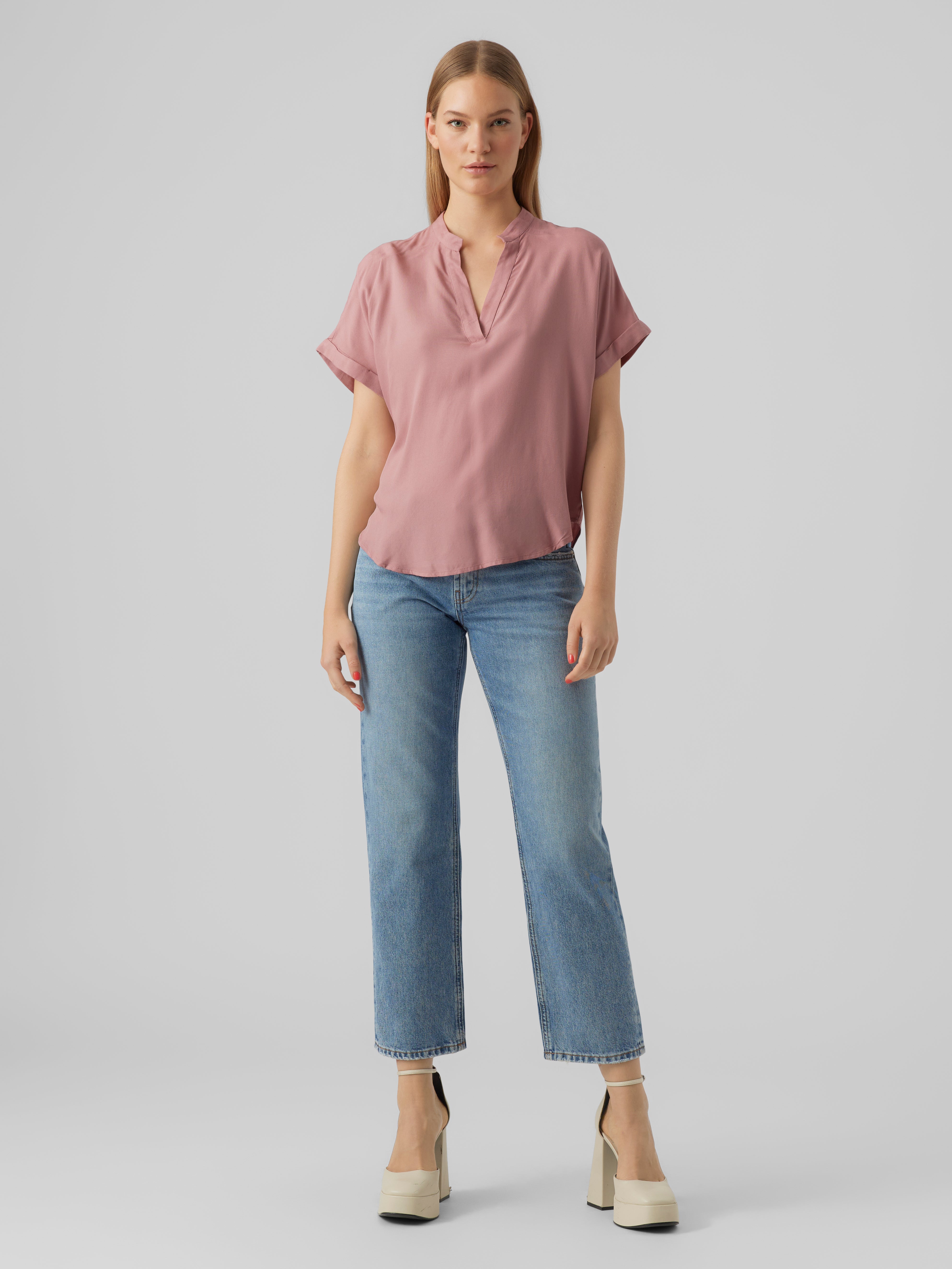 VERO MODA dam top VIELLETTE - Caramel Café LEO