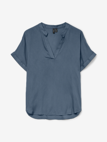 Vero Moda VMBEAUTY Shirt -China Blue - 10279697