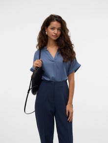 Vero Moda VMBEAUTY Shirt -China Blue - 10279697