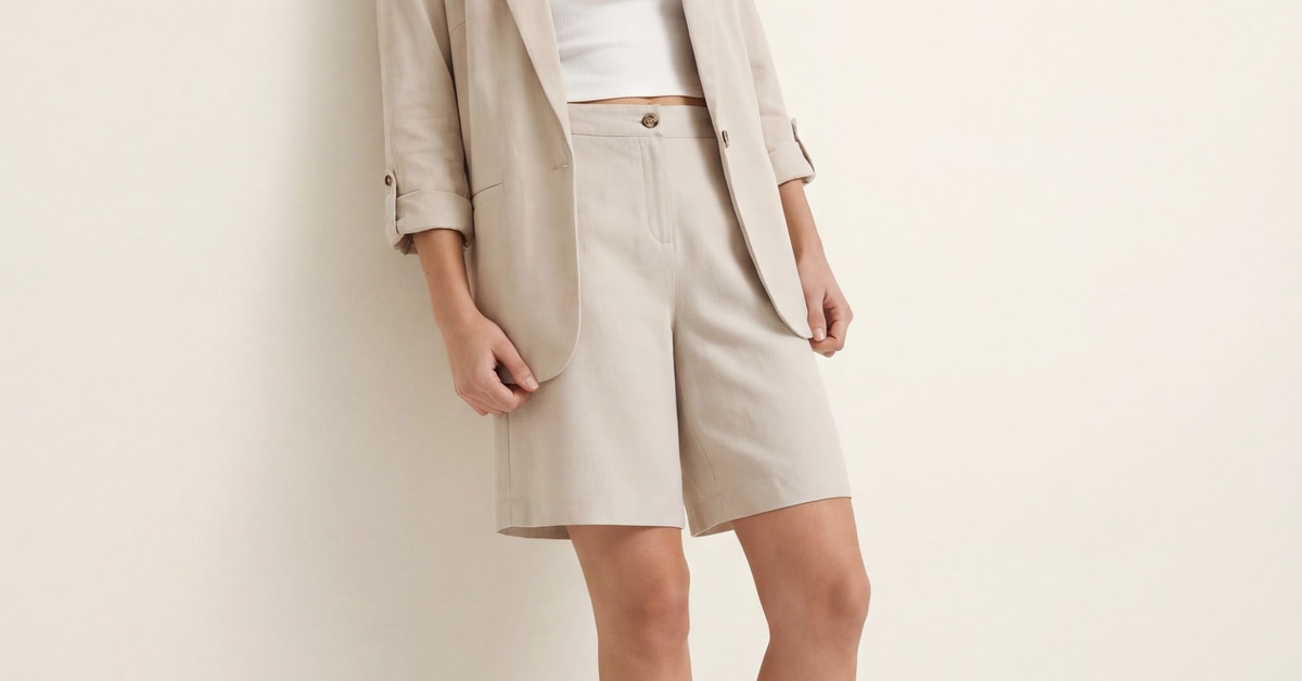 VMJESMILO Blazer - Silver Lining main image 1