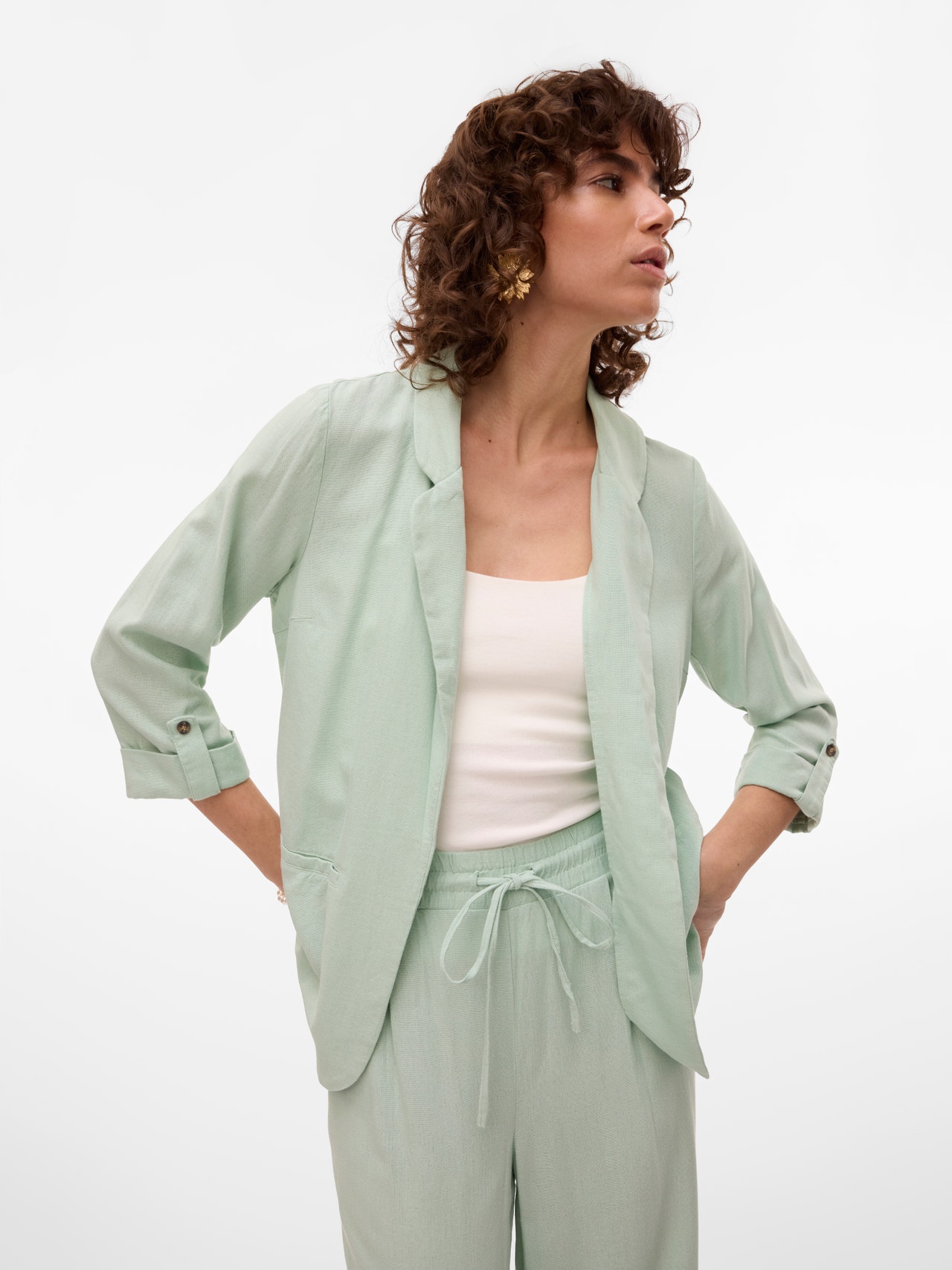 Vero Moda VMJESMILO Blazer -Silt Green - 10279700