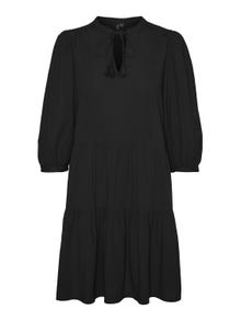 Vero Moda VMPRETTY Kort klänning -Black - 10279712