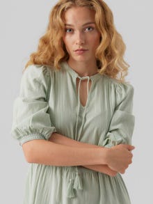 Vero Moda VMPRETTY Kurzes Kleid -Silt Green - 10279712