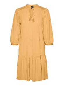 Vero Moda VMPRETTY Kort kjole -Mock Orange - 10279712