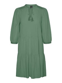 Vero Moda VMPRETTY Kort kjole -Hedge Green - 10279712