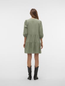 Vero Moda VMPRETTY Krótka sukienka -Hedge Green - 10279712