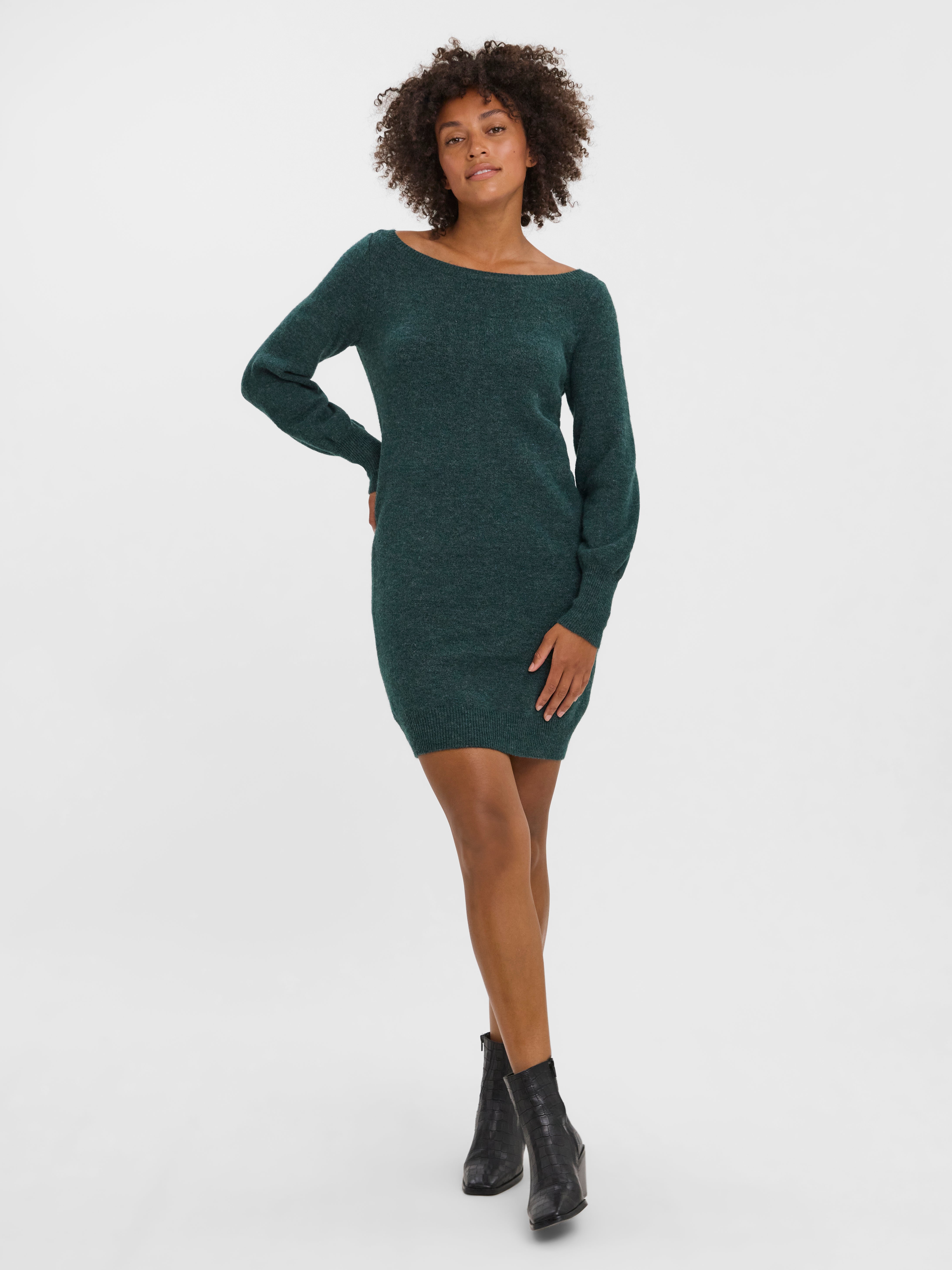 Vero moda olive green on sale dress