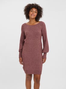 Vero Moda VMSIMONE Kort kjole -Rose Brown - 10279752