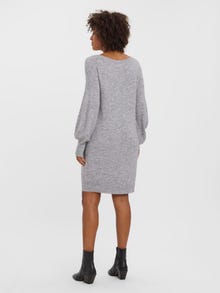 Vero Moda VMSIMONE Krótka sukienka -Light Grey Melange - 10279752