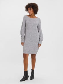 Vero Moda VMSIMONE Kurzes Kleid -Light Grey Melange - 10279752