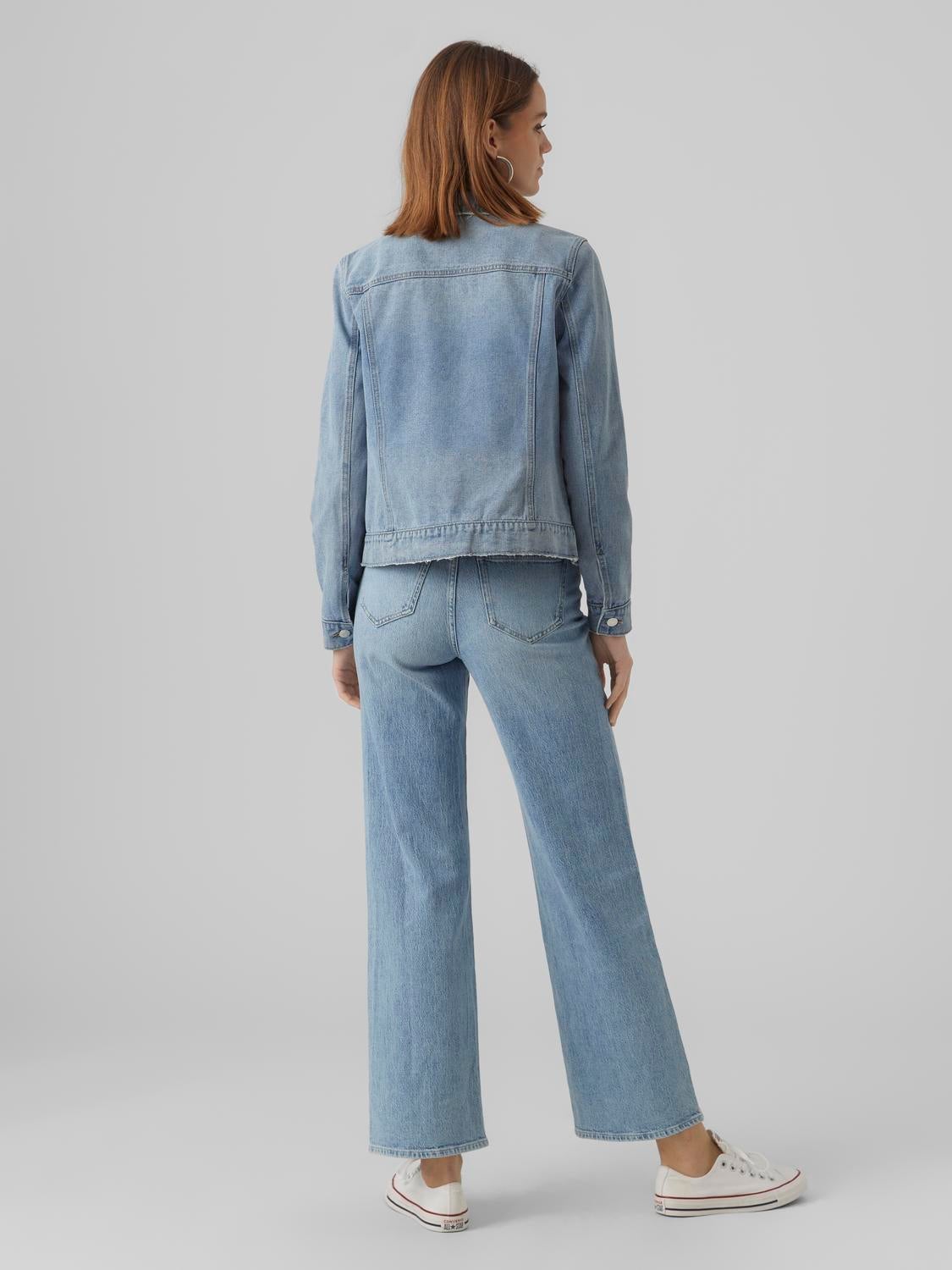 Buy Blue Denim Jackets & Coats for Women by Vero Moda Online | Ajio.com