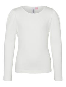 Vero Moda VMLAVENDER T-skjorte -Snow White - 10279815
