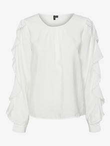 Vero Moda VMNIDA Top -Cloud Dancer - 10279853