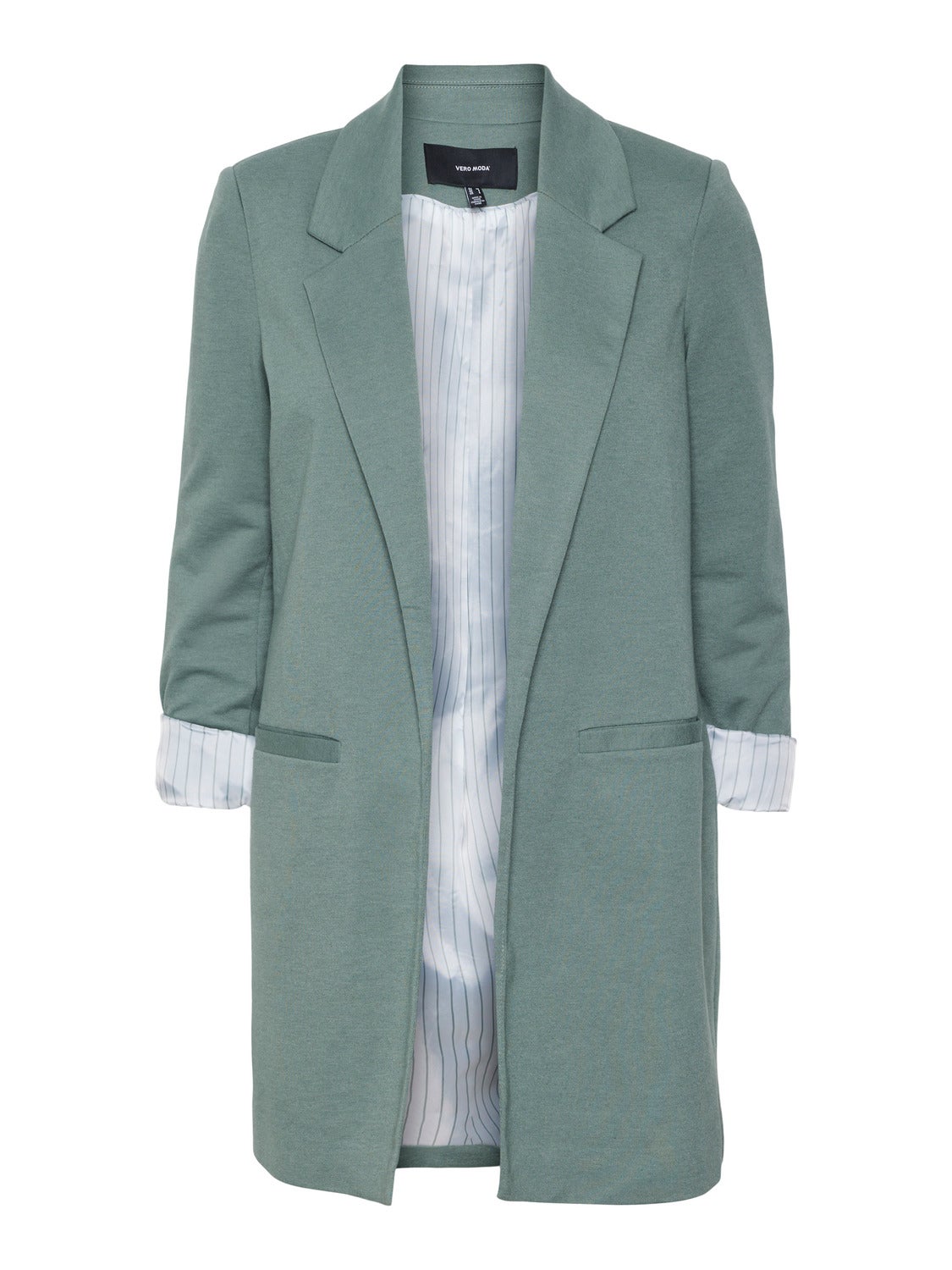 VILA LONG - Blazer - laurel wreath/vert chiné